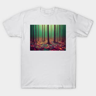 Cute trees on magical lands T-Shirt